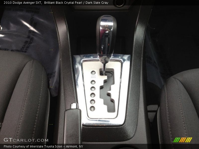 Brilliant Black Crystal Pearl / Dark Slate Gray 2010 Dodge Avenger SXT