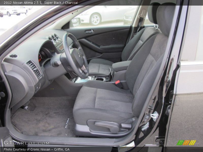 Super Black / Charcoal 2012 Nissan Altima 2.5 S