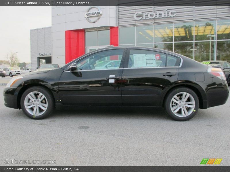 Super Black / Charcoal 2012 Nissan Altima 3.5 SR