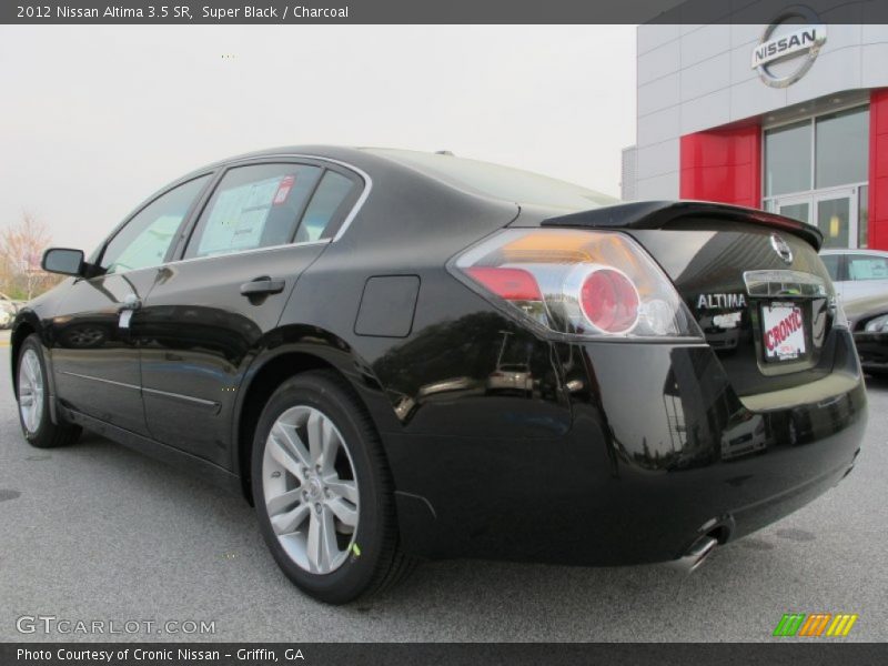Super Black / Charcoal 2012 Nissan Altima 3.5 SR