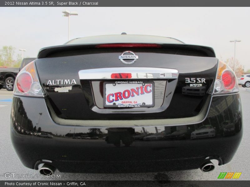 Super Black / Charcoal 2012 Nissan Altima 3.5 SR