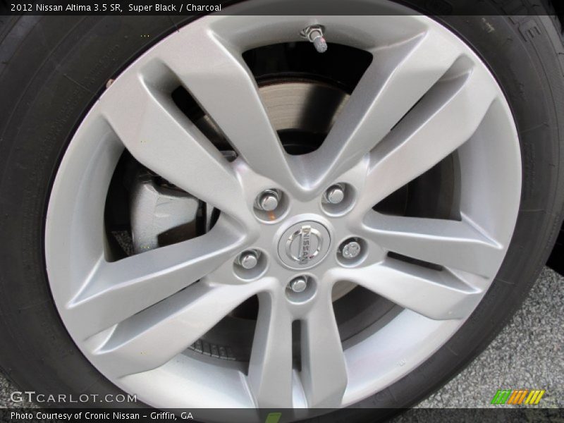 Super Black / Charcoal 2012 Nissan Altima 3.5 SR