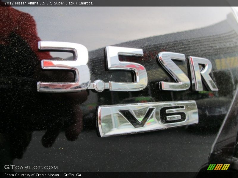 Super Black / Charcoal 2012 Nissan Altima 3.5 SR