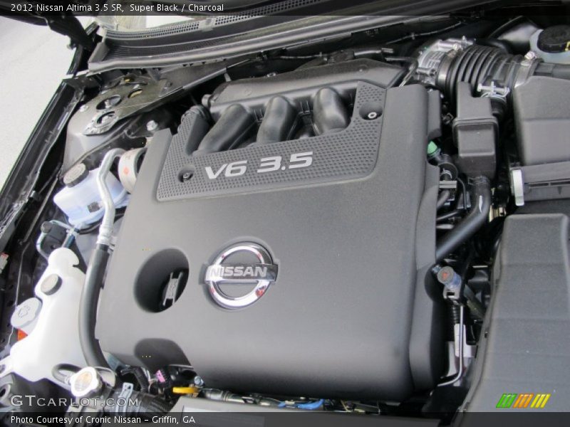 Super Black / Charcoal 2012 Nissan Altima 3.5 SR