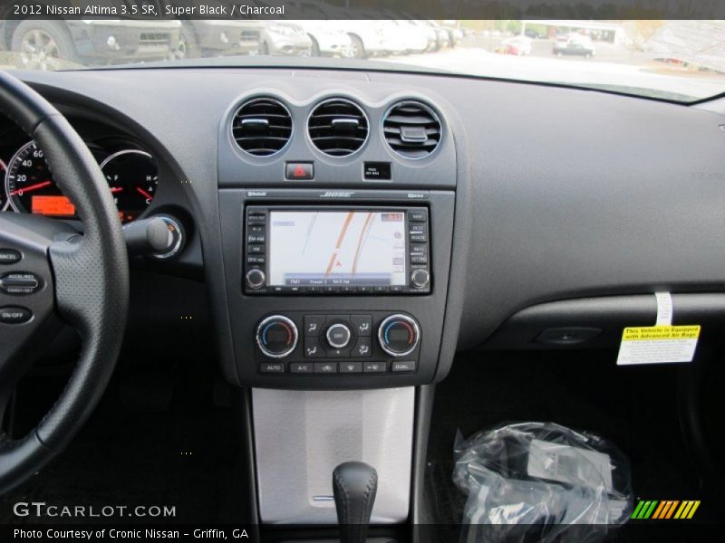Super Black / Charcoal 2012 Nissan Altima 3.5 SR