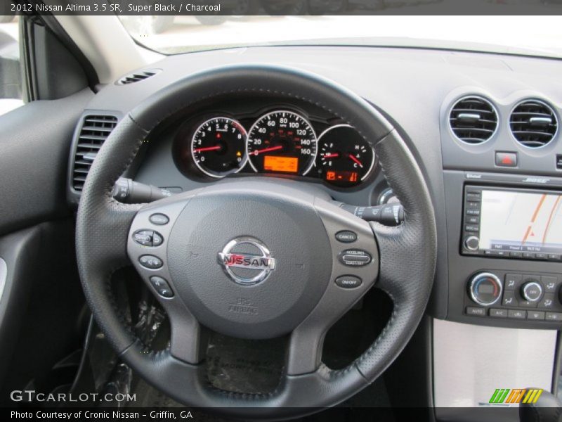 Super Black / Charcoal 2012 Nissan Altima 3.5 SR