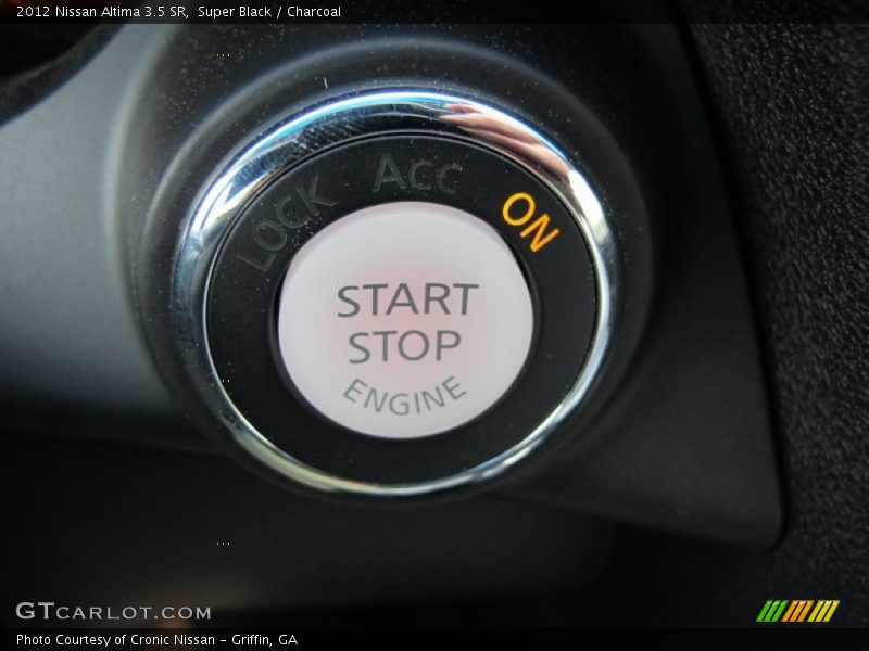 Super Black / Charcoal 2012 Nissan Altima 3.5 SR