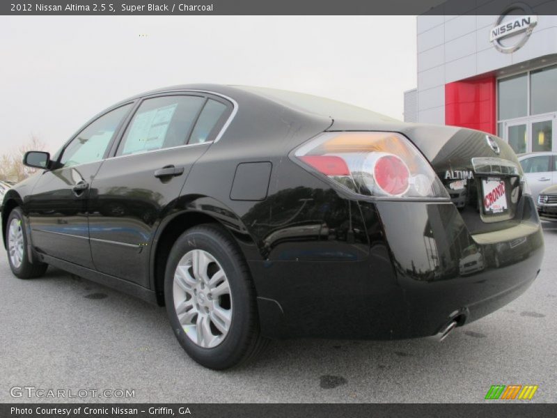 Super Black / Charcoal 2012 Nissan Altima 2.5 S