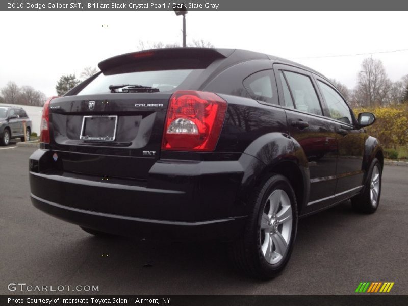 Brilliant Black Crystal Pearl / Dark Slate Gray 2010 Dodge Caliber SXT