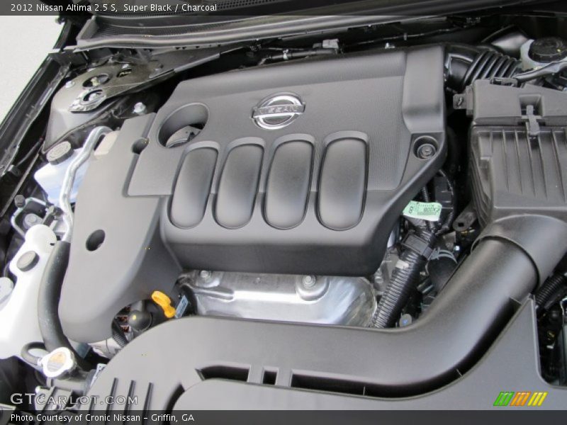 Super Black / Charcoal 2012 Nissan Altima 2.5 S