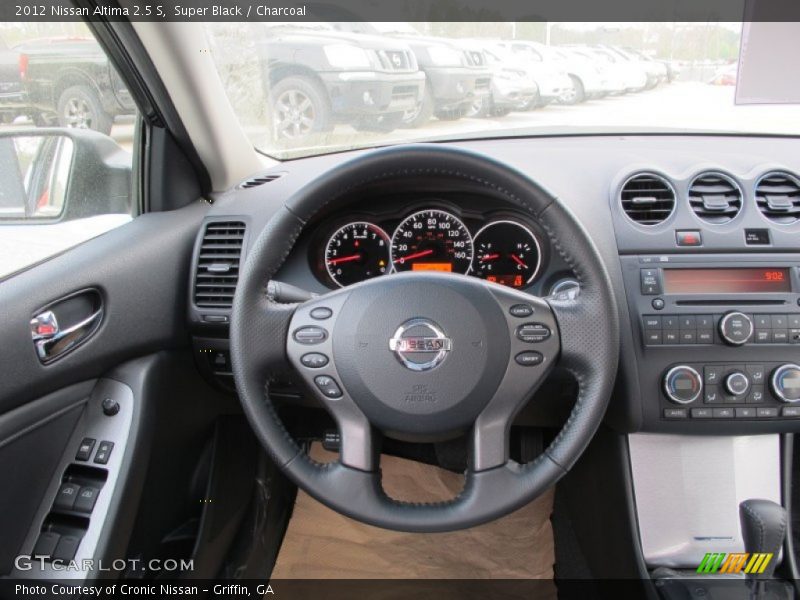 Super Black / Charcoal 2012 Nissan Altima 2.5 S