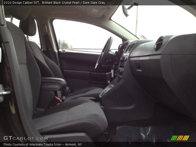 Brilliant Black Crystal Pearl / Dark Slate Gray 2010 Dodge Caliber SXT