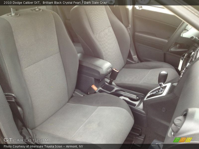 Brilliant Black Crystal Pearl / Dark Slate Gray 2010 Dodge Caliber SXT