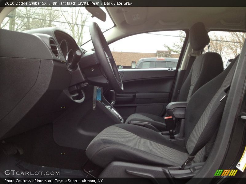 Brilliant Black Crystal Pearl / Dark Slate Gray 2010 Dodge Caliber SXT