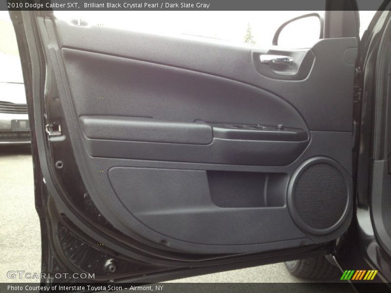 Brilliant Black Crystal Pearl / Dark Slate Gray 2010 Dodge Caliber SXT