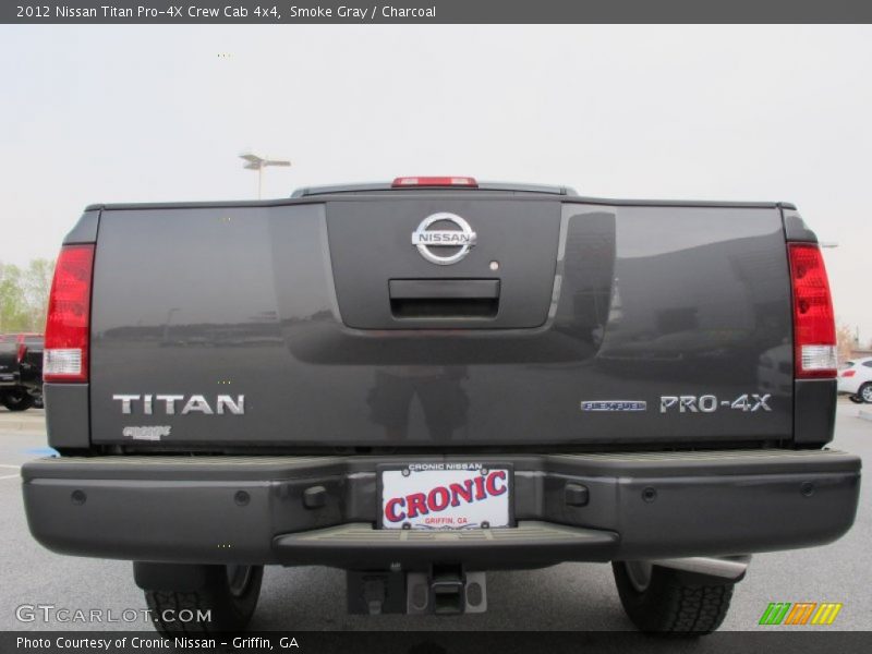 Smoke Gray / Charcoal 2012 Nissan Titan Pro-4X Crew Cab 4x4