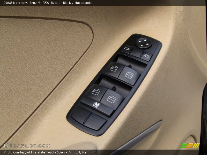 Black / Macadamia 2008 Mercedes-Benz ML 350 4Matic