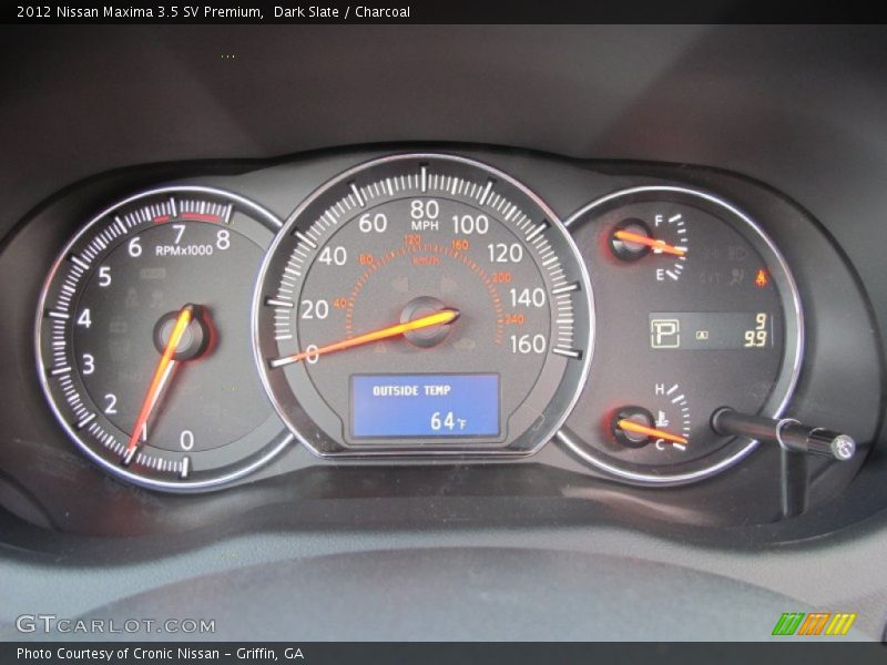 Dark Slate / Charcoal 2012 Nissan Maxima 3.5 SV Premium