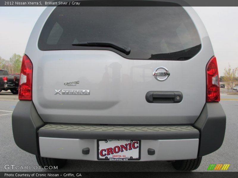 Brilliant Silver / Gray 2012 Nissan Xterra S