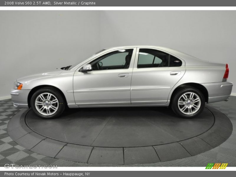 Silver Metallic / Graphite 2008 Volvo S60 2.5T AWD