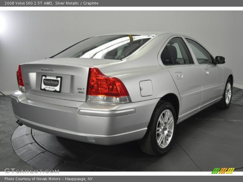 Silver Metallic / Graphite 2008 Volvo S60 2.5T AWD