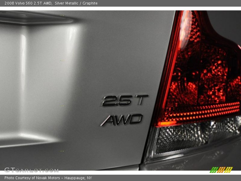 Silver Metallic / Graphite 2008 Volvo S60 2.5T AWD