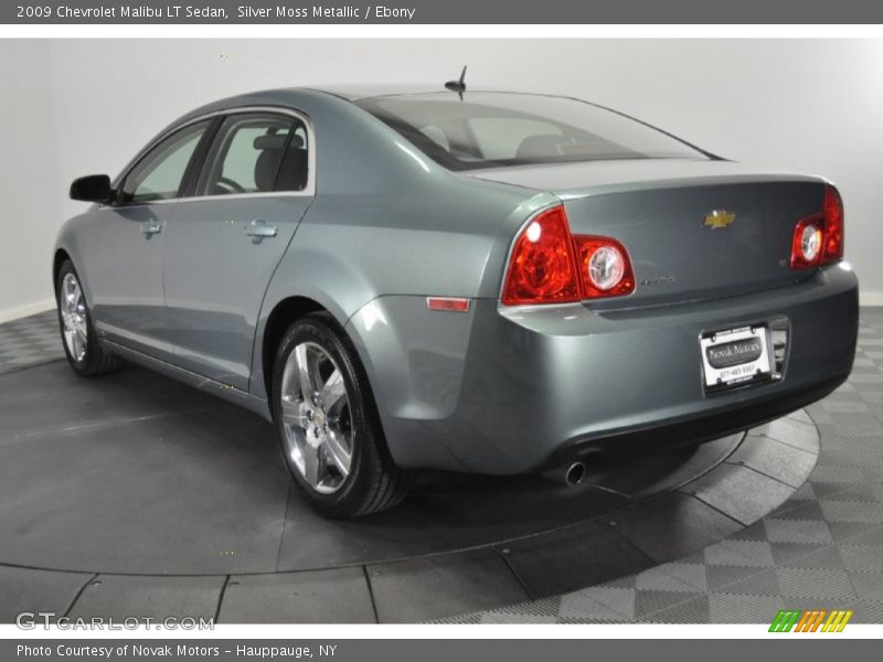 Silver Moss Metallic / Ebony 2009 Chevrolet Malibu LT Sedan
