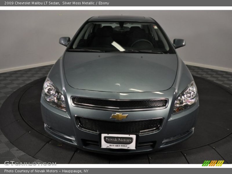 Silver Moss Metallic / Ebony 2009 Chevrolet Malibu LT Sedan