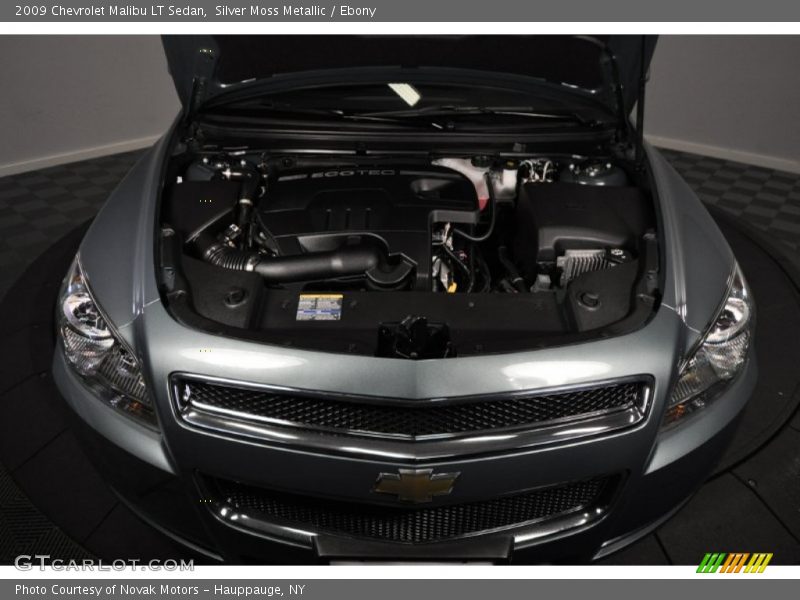 Silver Moss Metallic / Ebony 2009 Chevrolet Malibu LT Sedan