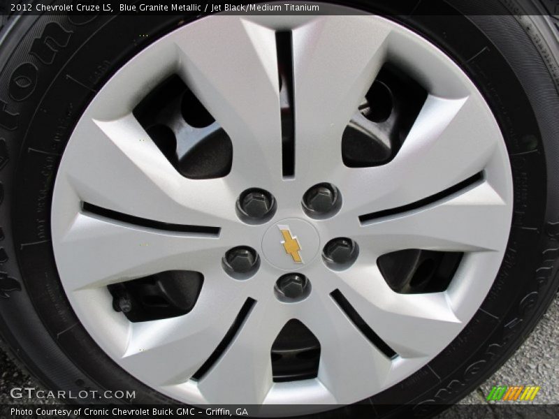 Blue Granite Metallic / Jet Black/Medium Titanium 2012 Chevrolet Cruze LS