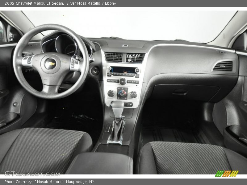 Silver Moss Metallic / Ebony 2009 Chevrolet Malibu LT Sedan