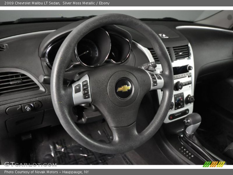 Silver Moss Metallic / Ebony 2009 Chevrolet Malibu LT Sedan