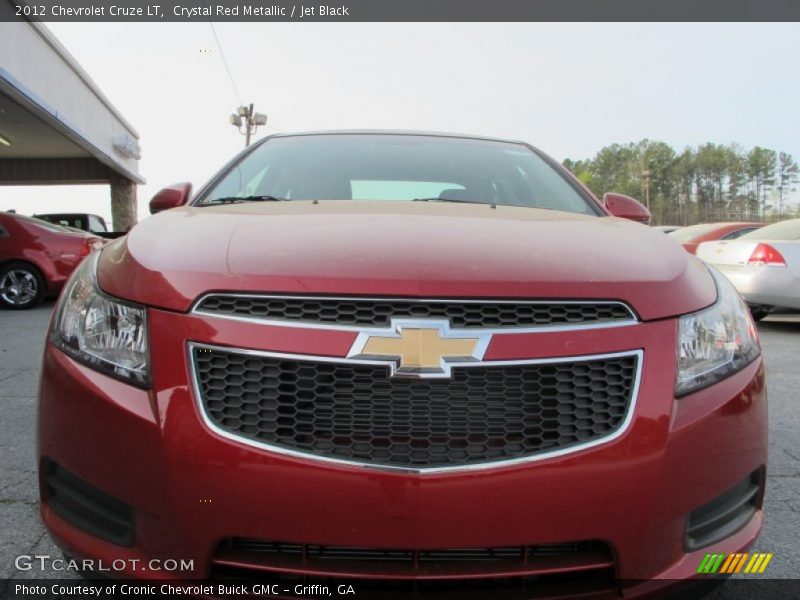 Crystal Red Metallic / Jet Black 2012 Chevrolet Cruze LT
