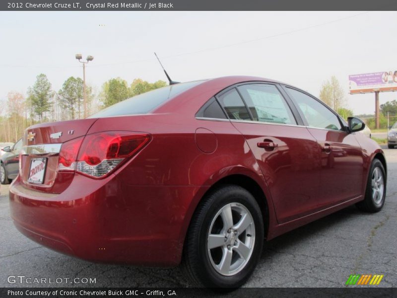 Crystal Red Metallic / Jet Black 2012 Chevrolet Cruze LT