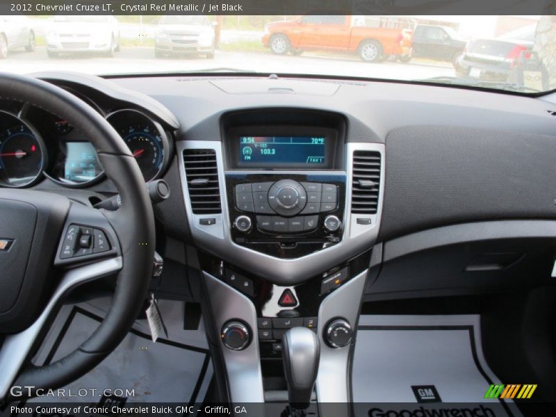 Crystal Red Metallic / Jet Black 2012 Chevrolet Cruze LT