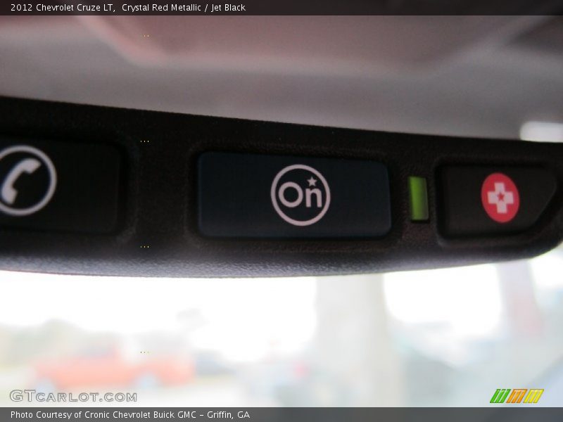 Crystal Red Metallic / Jet Black 2012 Chevrolet Cruze LT