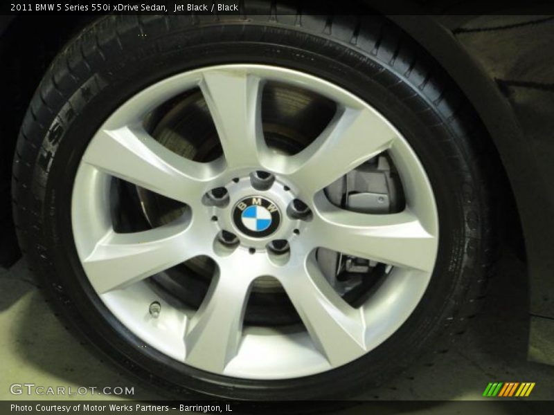  2011 5 Series 550i xDrive Sedan Wheel