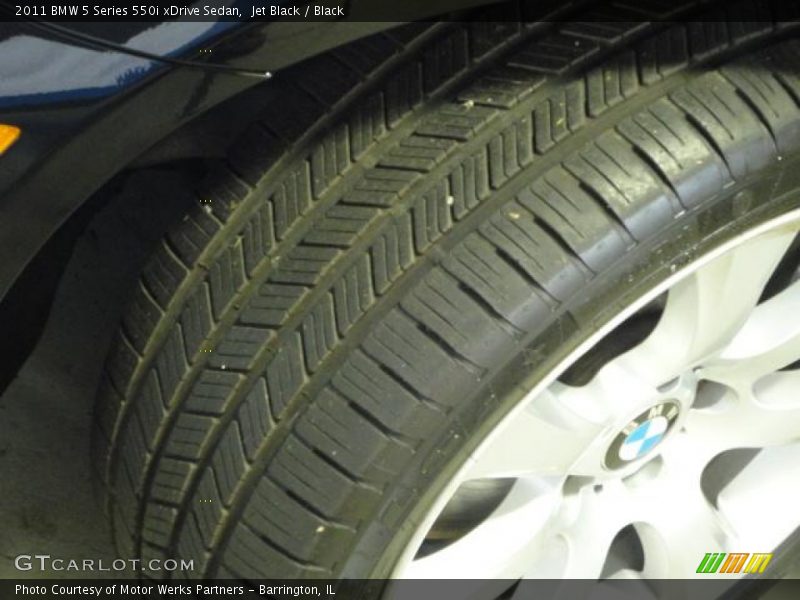 Jet Black / Black 2011 BMW 5 Series 550i xDrive Sedan