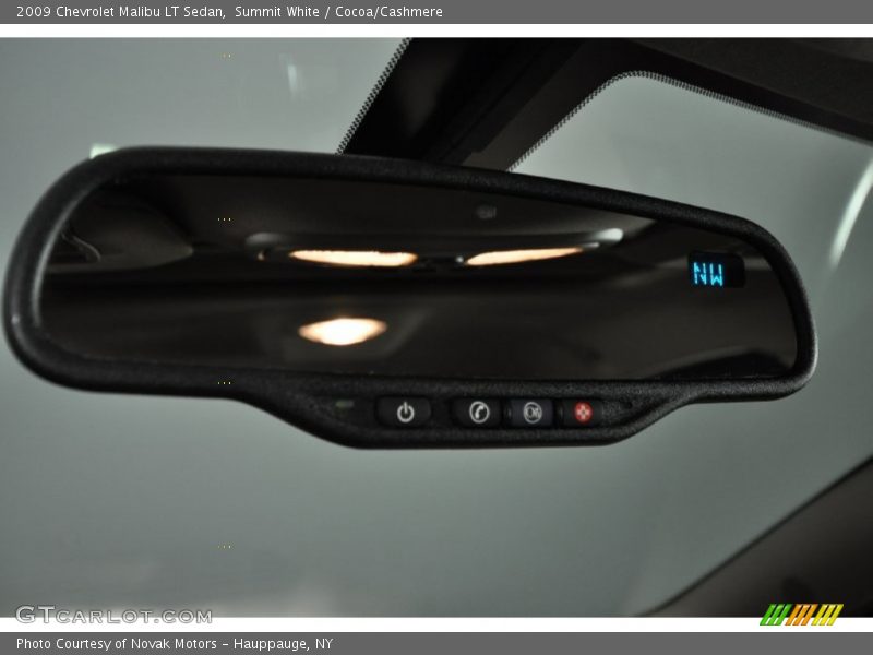 Summit White / Cocoa/Cashmere 2009 Chevrolet Malibu LT Sedan