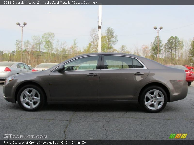 Mocha Steel Metallic / Cocoa/Cashmere 2012 Chevrolet Malibu LS