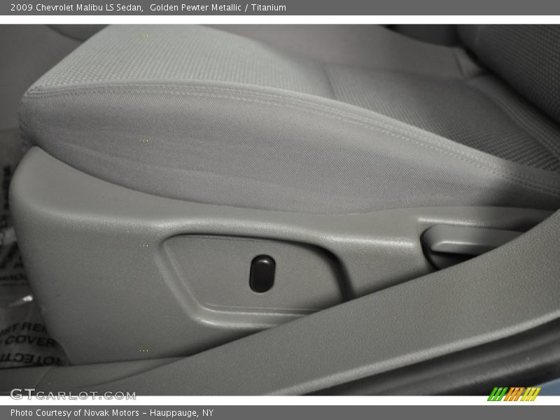 Golden Pewter Metallic / Titanium 2009 Chevrolet Malibu LS Sedan