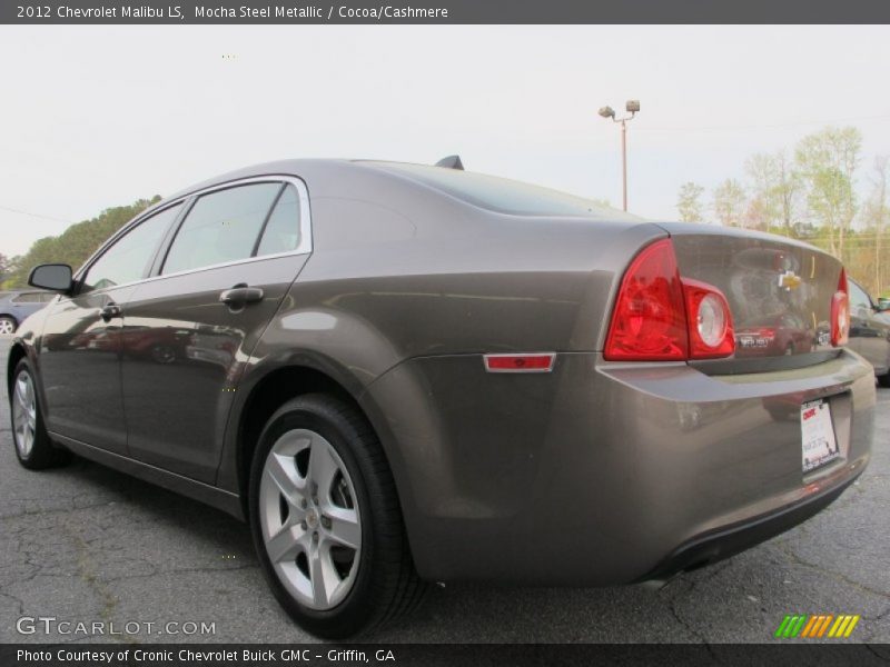 Mocha Steel Metallic / Cocoa/Cashmere 2012 Chevrolet Malibu LS