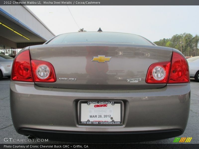 Mocha Steel Metallic / Cocoa/Cashmere 2012 Chevrolet Malibu LS