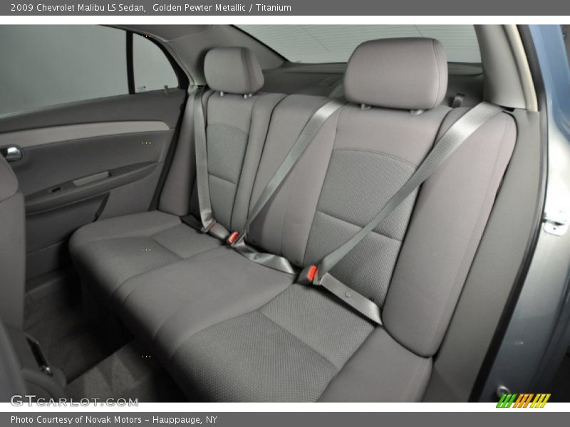 Golden Pewter Metallic / Titanium 2009 Chevrolet Malibu LS Sedan