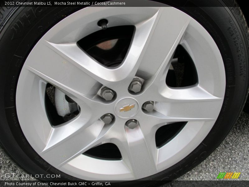 Mocha Steel Metallic / Cocoa/Cashmere 2012 Chevrolet Malibu LS