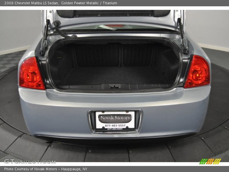 Golden Pewter Metallic / Titanium 2009 Chevrolet Malibu LS Sedan