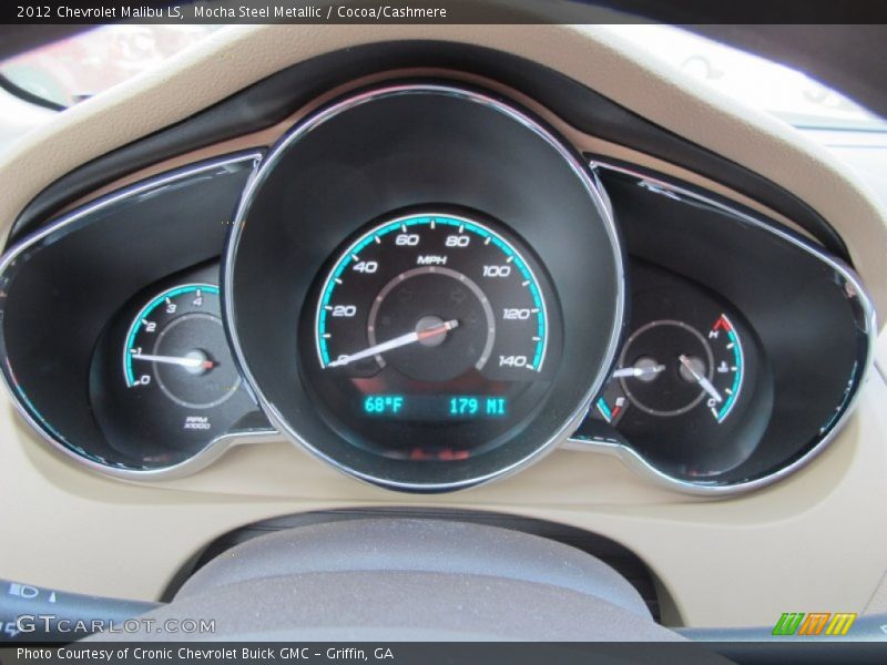 Mocha Steel Metallic / Cocoa/Cashmere 2012 Chevrolet Malibu LS