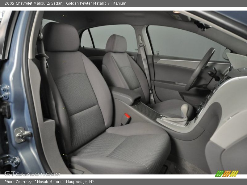 Golden Pewter Metallic / Titanium 2009 Chevrolet Malibu LS Sedan