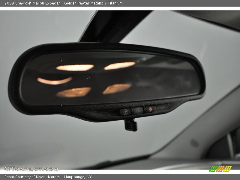 Golden Pewter Metallic / Titanium 2009 Chevrolet Malibu LS Sedan