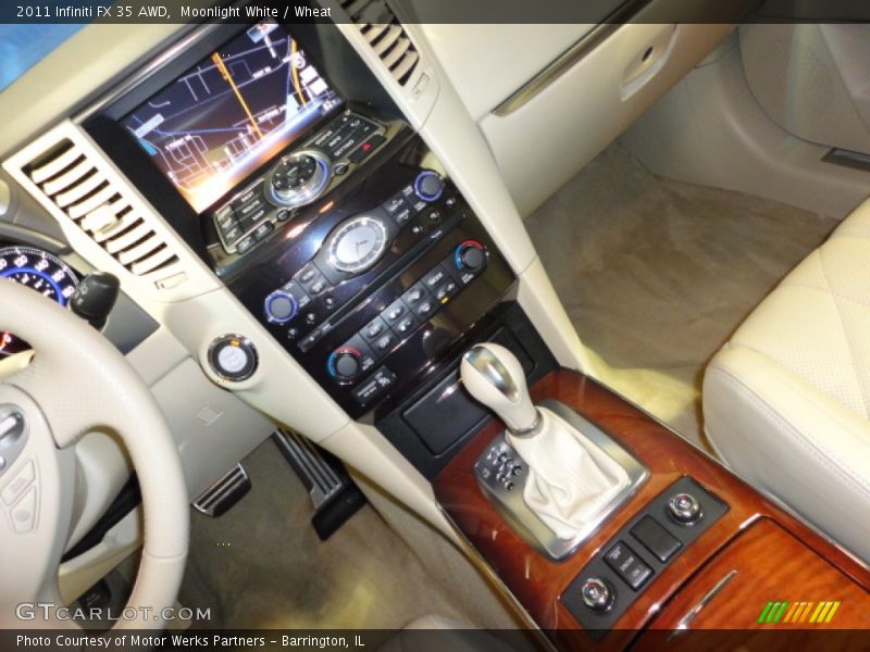 Moonlight White / Wheat 2011 Infiniti FX 35 AWD